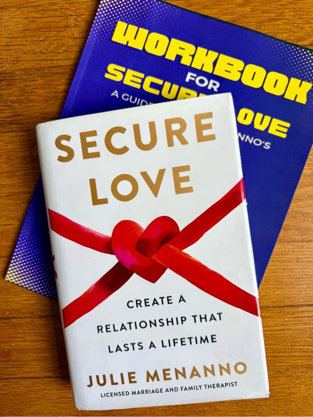 Secure Love by Julie Menanno | Hardcover and Paperback Workbook | NWOT